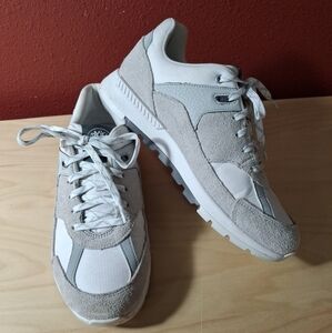 Timberland Field Trekker White Gray Women Size 8 Hiking Shoes Sneakers